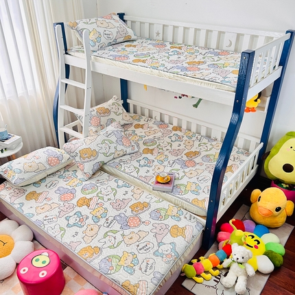 小虾米 2023新款乳胶凉席床笠 迷你伙伴