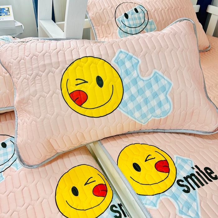 91家纺网 家纺一手货源 找家纺 小虾米 2023新款乳胶凉席床笠 贪吃宝贝