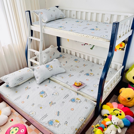 小虾米 2023新款乳胶凉席床笠 宇宙太空人