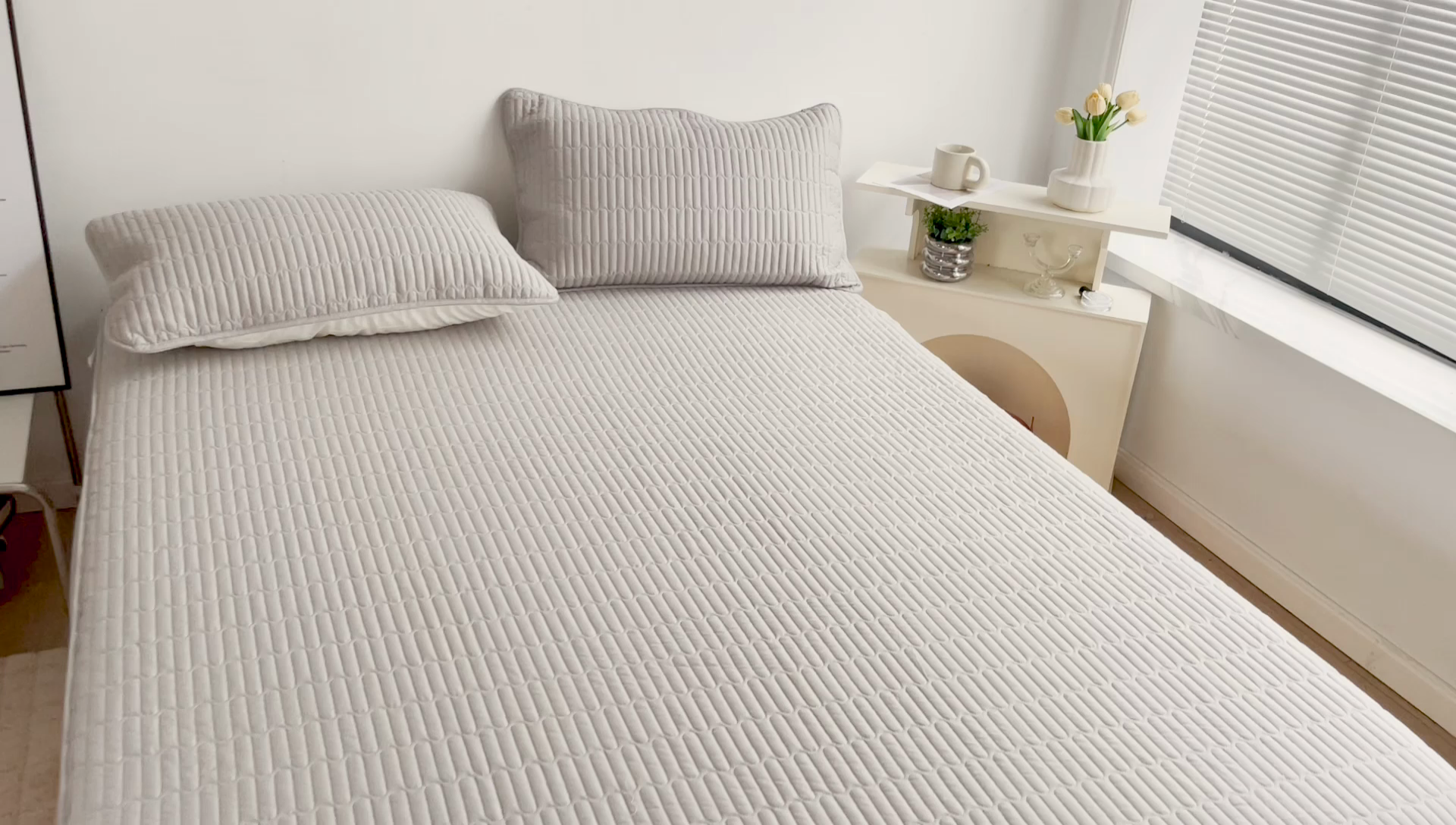 91家纺网 家纺一手货源 找家纺 （总） 2023新款寐居家纺夹棉床笠直播爆款