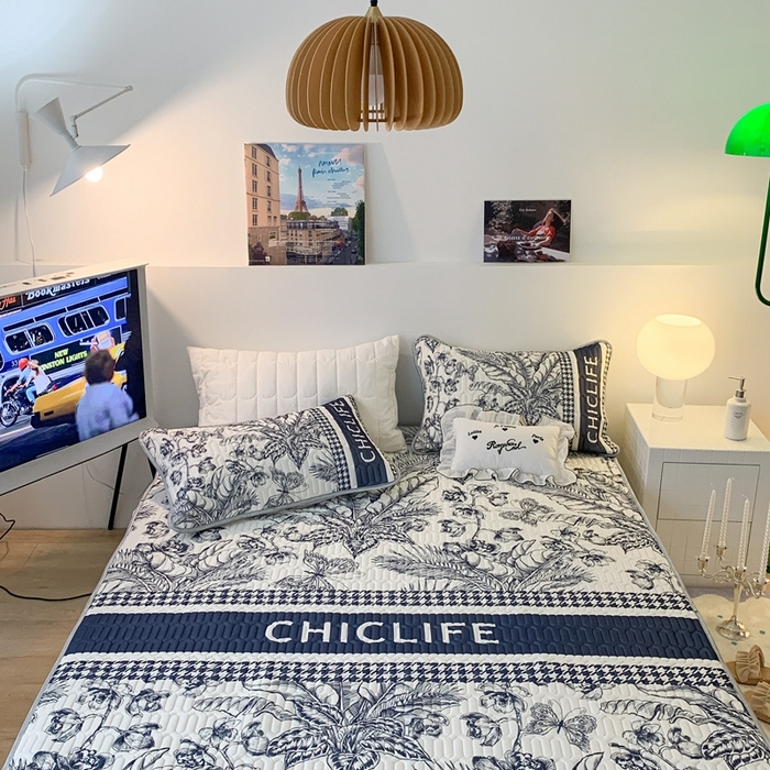 91家纺网 家纺一手货源 找家纺 昔可2023新款大版乳胶凉席第一批 古典花