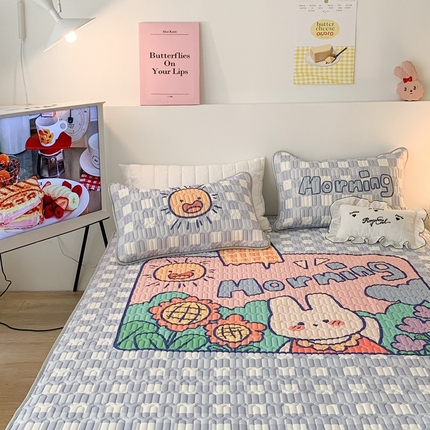 昔可2023新款大版乳胶凉席第一批 早上好（有0.9米和1.2米）