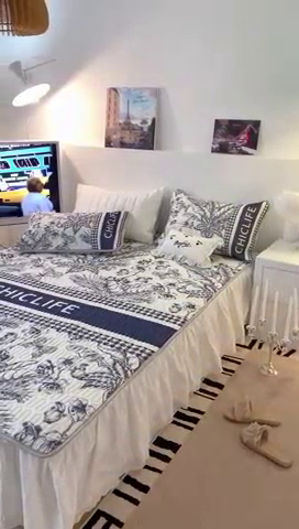 91家纺网 家纺一手货源 找家纺 昔可2023新款大版乳胶凉席第一批 古典花