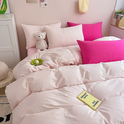 91家纺网 家纺一手货源 找家纺 （总）寐居2023新款水洗棉四件套 