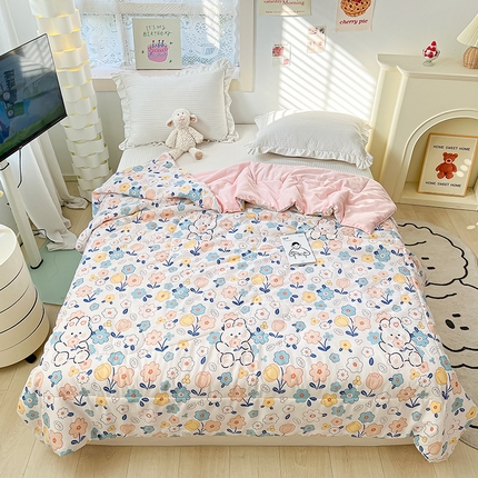 91家纺网 家纺一手货源 找家纺 （总）寐居家纺 2023新款水洗夏被