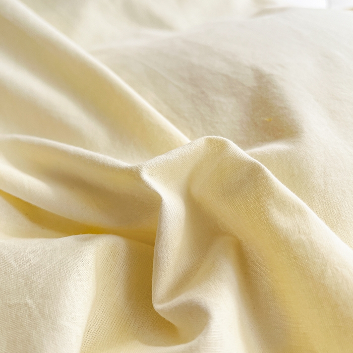 91家纺网 家纺一手货源 找家纺 寐居2023新款水洗棉单被套  米黄+卡其