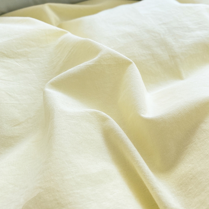 91家纺网 家纺一手货源 找家纺 寐居2023新款水洗棉单被套  米黄+浅蓝