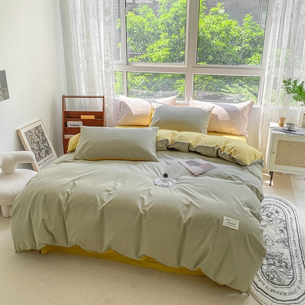 91家纺网 家纺一手货源 找家纺 （总）寐居2023新款水洗棉单被套 