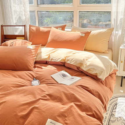 91家纺网 家纺一手货源 找家纺 （总）寐居2023新款水洗棉单被套 