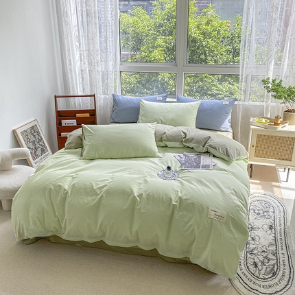 91家纺网 家纺一手货源 找家纺 （总）寐居2023新款水洗棉单被套 