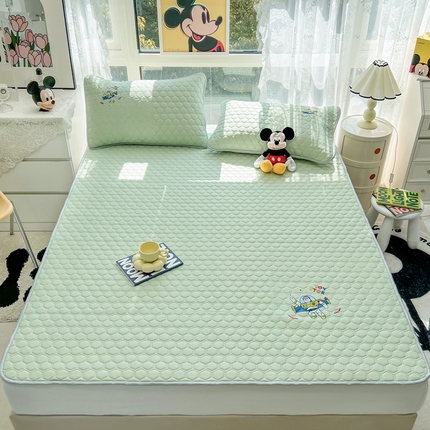 91家纺网 家纺一手货源 找家纺 （总）寐居家纺 2023新款迪士尼烫画凉席夏被套件