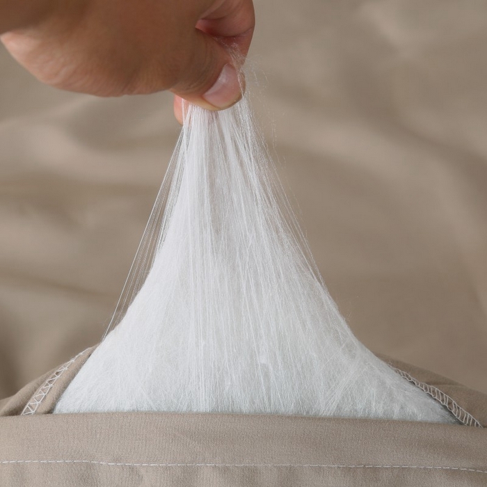 91家纺网 家纺一手货源 找家纺 畅畅家纺 2023新款洛卡棉手工订花桑蚕丝被子被芯冬被春秋被夏被 灰色