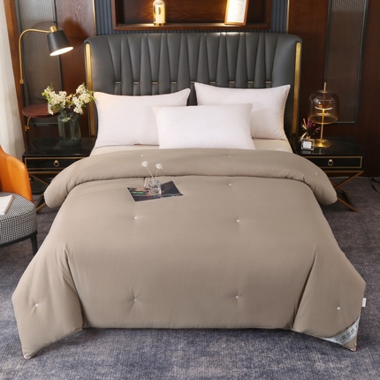 91家纺网 家纺一手货源 找家纺 （总）畅畅家纺 2023新款洛卡棉手工订花桑蚕丝被子被芯冬被春秋被夏被