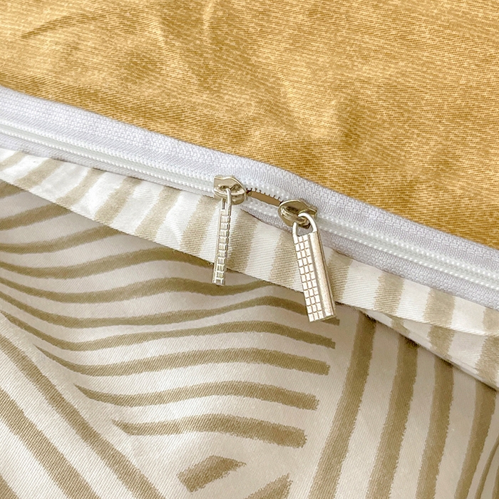 91家纺网 家纺一手货源 找家纺 梦家居 2023春季新品小清新系列3-全棉单被套 旋律黄