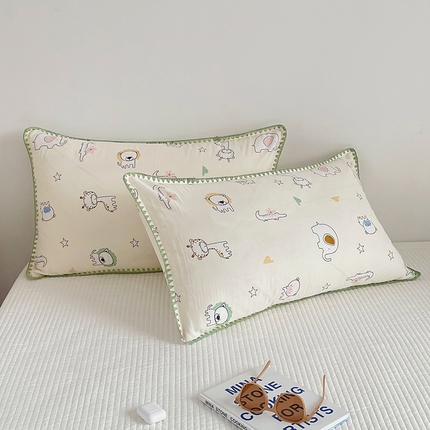 （总）洋铭区 2023新款双层纱枕套