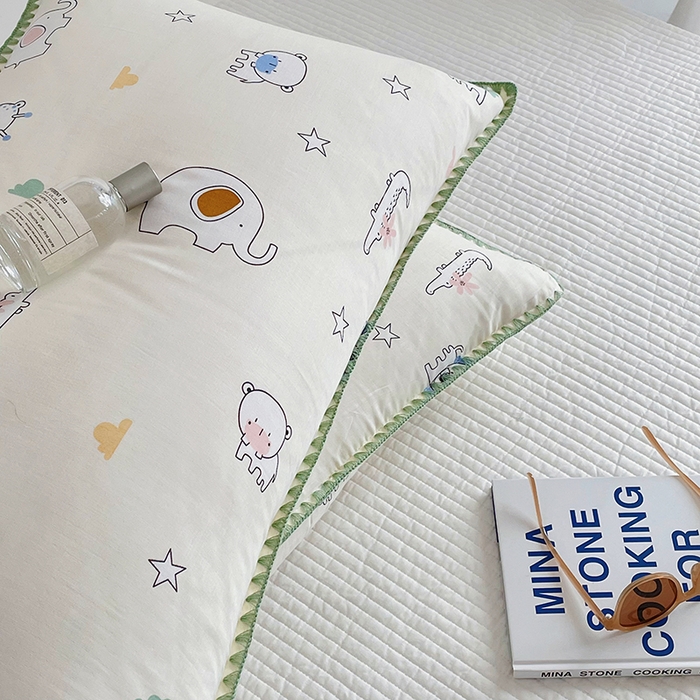 91家纺网 家纺一手货源 找家纺 （总）洋铭区 2023新款双层纱枕套