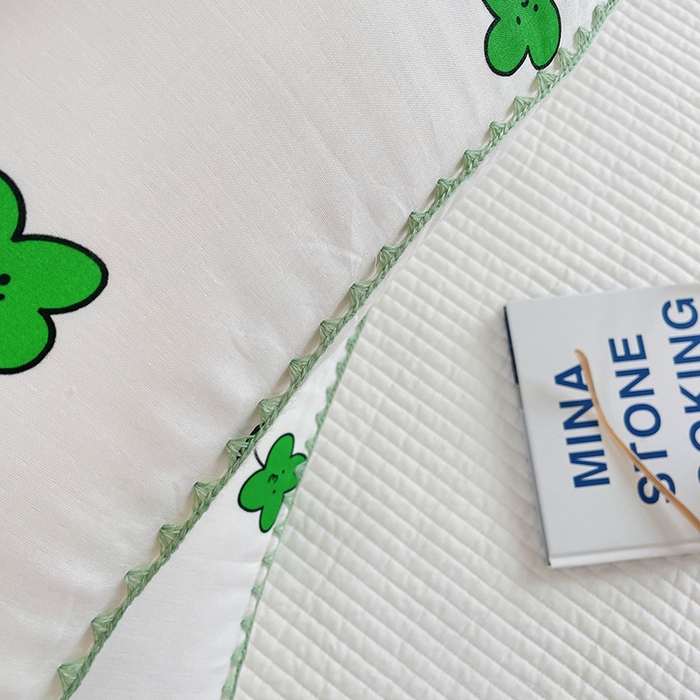 91家纺网 家纺一手货源 找家纺 洋铭区 2023新款双层纱枕套 天然氧吧1