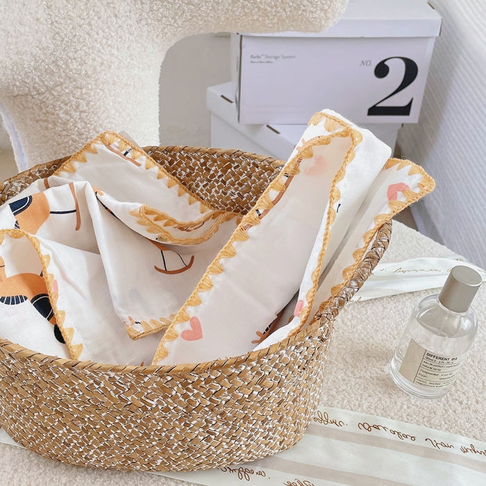 91家纺网 家纺一手货源 找家纺 洋铭区 2023新款双层纱枕套 小马萝莉1