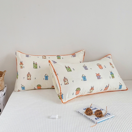 洋铭区 2023新款双层纱枕套 童话世界1