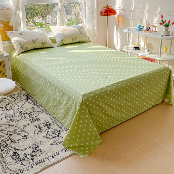 91家纺网 家纺一手货源 找家纺 金丝鸟 2023新款全棉大豆夏被四件套 温馨小兔