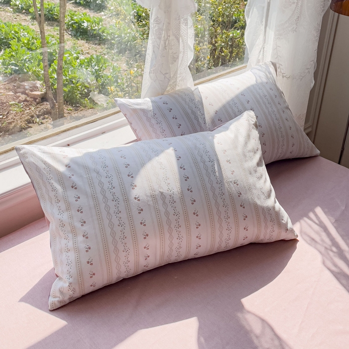 91家纺网 家纺一手货源 找家纺 金丝鸟 2023新款全棉大豆夏被四件套 烟雨枫间