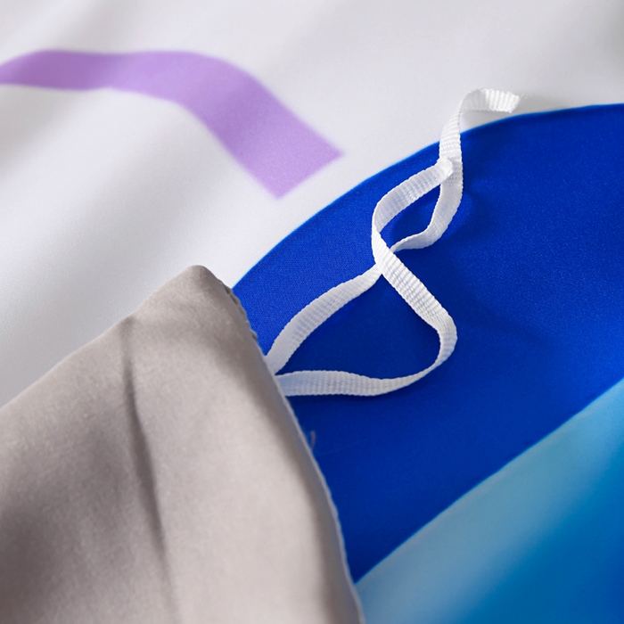 91家纺网 家纺一手货源 找家纺 爵仕 2023新款卡通暴力熊系列真丝四件套 迷彩熊