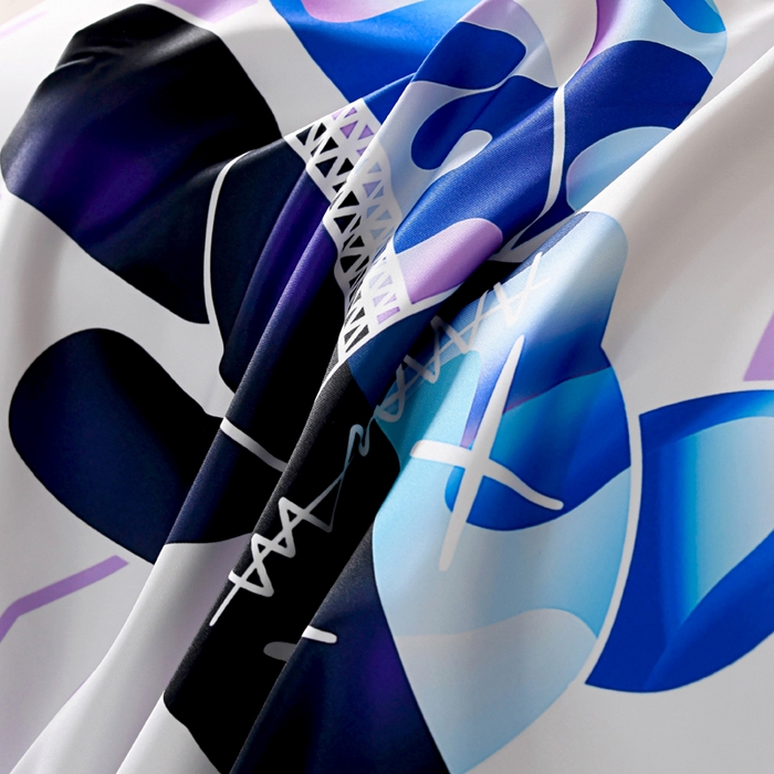 91家纺网 家纺一手货源 找家纺 爵仕 2023新款卡通暴力熊系列真丝四件套 迷彩熊