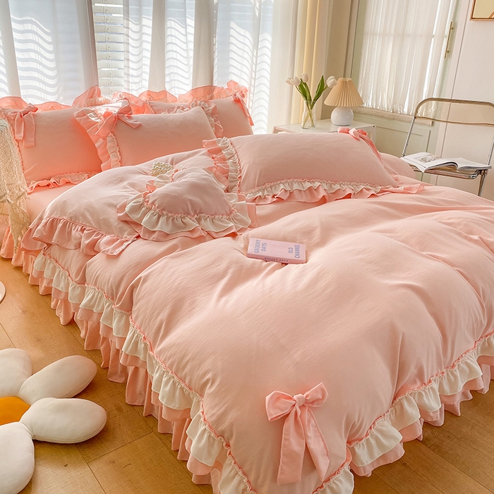 91家纺网 家纺一手货源 找家纺 （总）唐人居 2025新款水洗棉麻梦幻系列