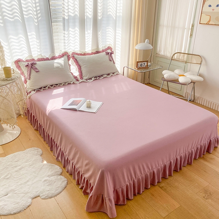 91家纺网 家纺一手货源 找家纺 唐人居 2025新款水洗棉麻梦幻系列 梦幻白紫