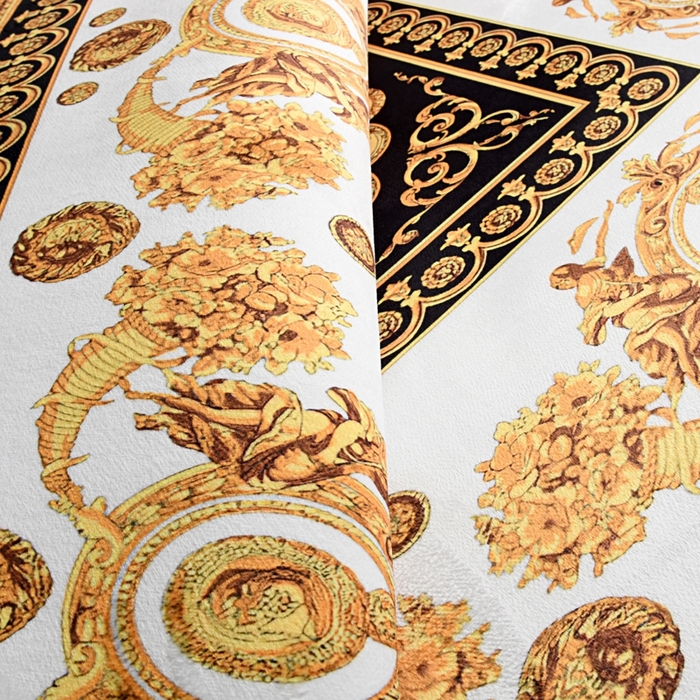 91家纺网 家纺一手货源 找家纺 爵仕 2023轻奢大地垫客厅大地毯复古 布洛克