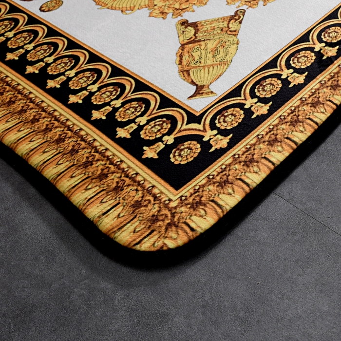 91家纺网 家纺一手货源 找家纺 爵仕 2023轻奢大地垫客厅大地毯复古 布洛克