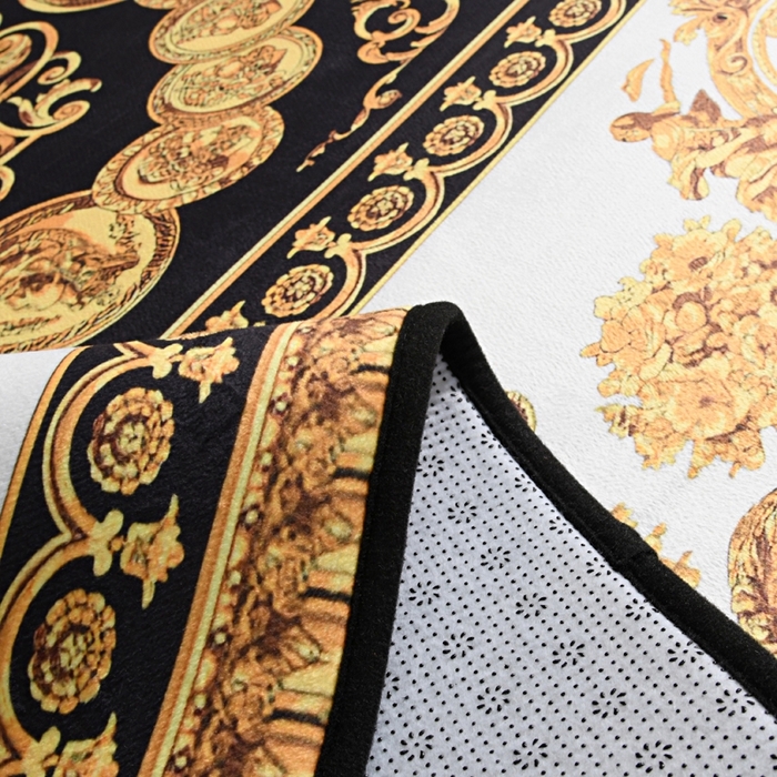 91家纺网 家纺一手货源 找家纺 爵仕 2023轻奢大地垫客厅大地毯复古 布洛克