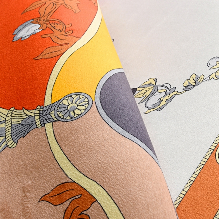 91家纺网 家纺一手货源 找家纺 爵仕 2023轻奢大地垫客厅大地毯复古 皇家车