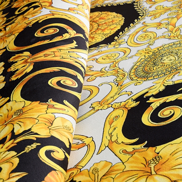 91家纺网 家纺一手货源 找家纺 爵仕 2023轻奢大地垫客厅大地毯复古 金色盛典