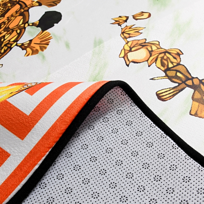 91家纺网 家纺一手货源 找家纺 爵仕 2023轻奢大地垫客厅大地毯复古 皇马