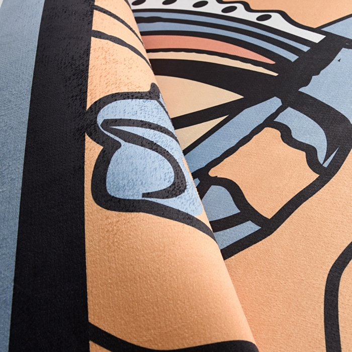 91家纺网 家纺一手货源 找家纺 爵仕 2023轻奢大地垫客厅大地毯复古 马首