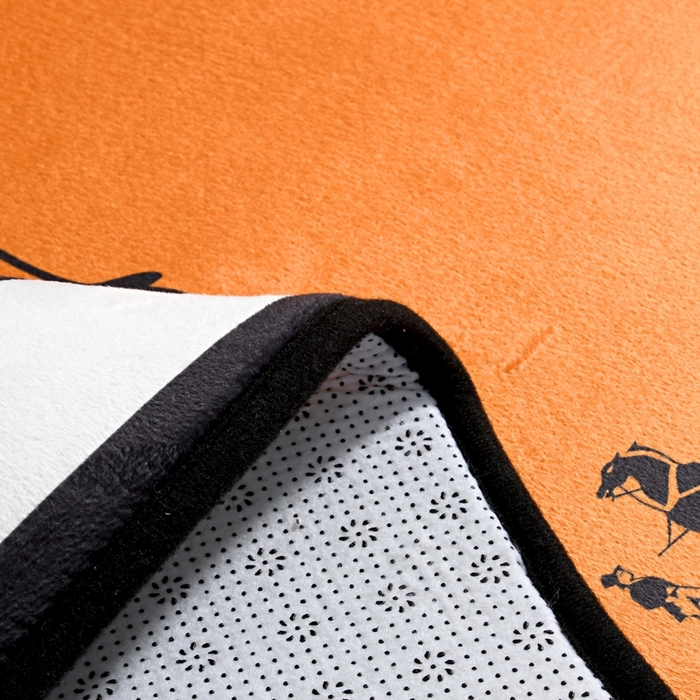 91家纺网 家纺一手货源 找家纺 爵仕 2023轻奢大地垫客厅大地毯复古 马车