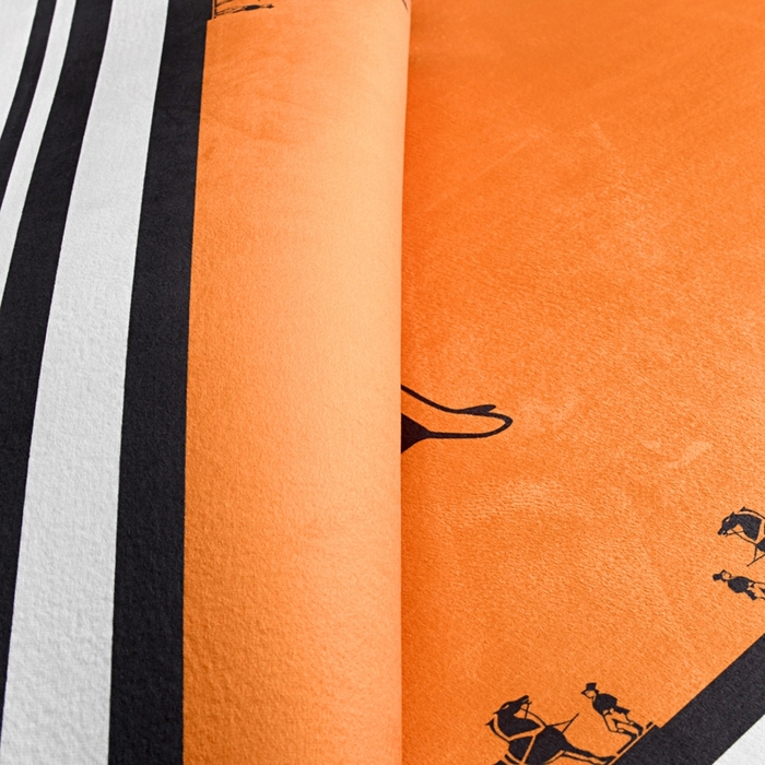 91家纺网 家纺一手货源 找家纺 爵仕 2023轻奢大地垫客厅大地毯复古 马车