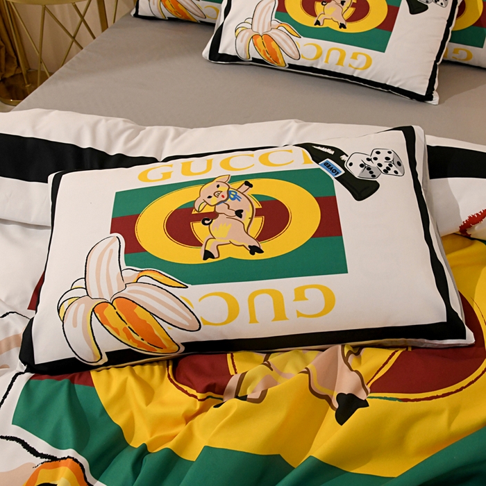 91家纺网 家纺一手货源 找家纺 爵仕 2023新款轻奢简约风全棉四件套 PIG