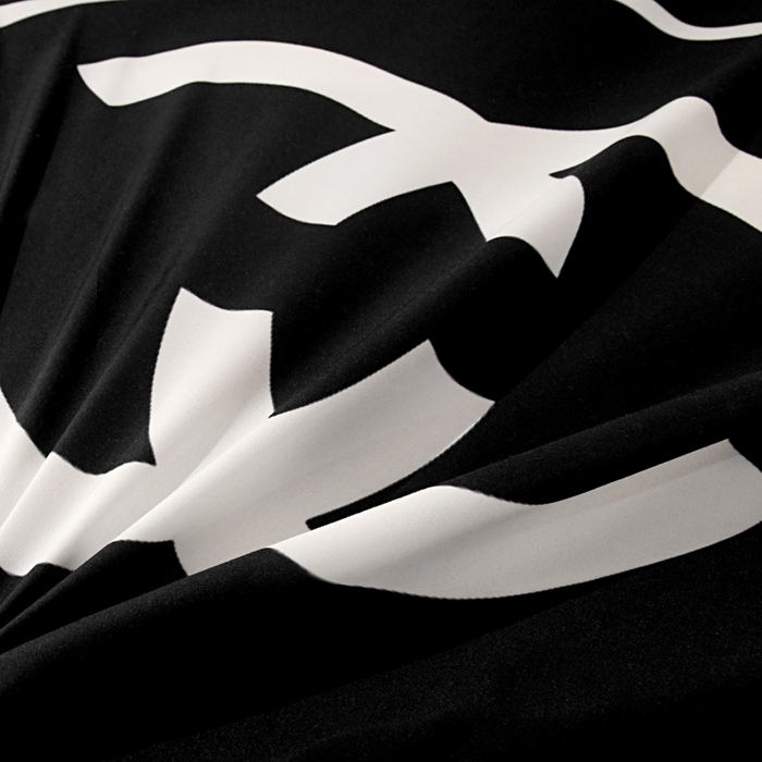 91家纺网 家纺一手货源 找家纺 爵仕 2023新款轻奢简约风全棉四件套 千鸟格黑