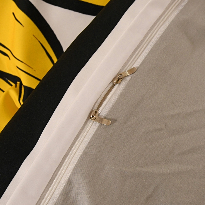 91家纺网 家纺一手货源 找家纺 爵仕 2023新款轻奢简约风全棉四件套 向日葵