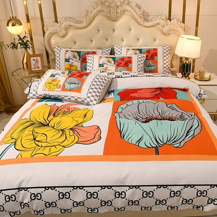 91家纺网 家纺一手货源 找家纺 （总）爵仕 2023新款直播供货轻奢简约风全棉四件套