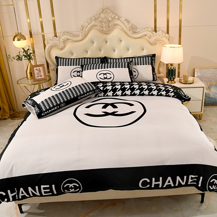 91家纺网 家纺一手货源 找家纺 （总）爵仕 2023新款直播供货轻奢简约风全棉四件套