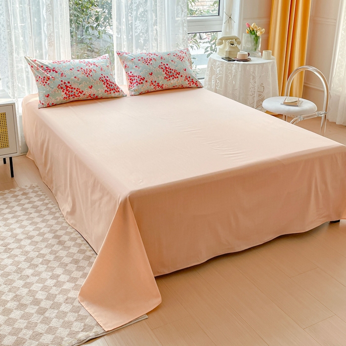 91家纺网 家纺一手货源 找家纺 金丝鸟 2023新款全棉小碎花四件套系列 情怀