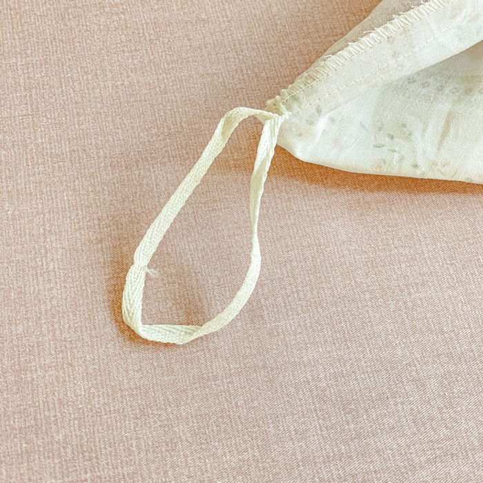 91家纺网 家纺一手货源 找家纺 金丝鸟 2023新款全棉小碎花四件套系列 烟雨枫间