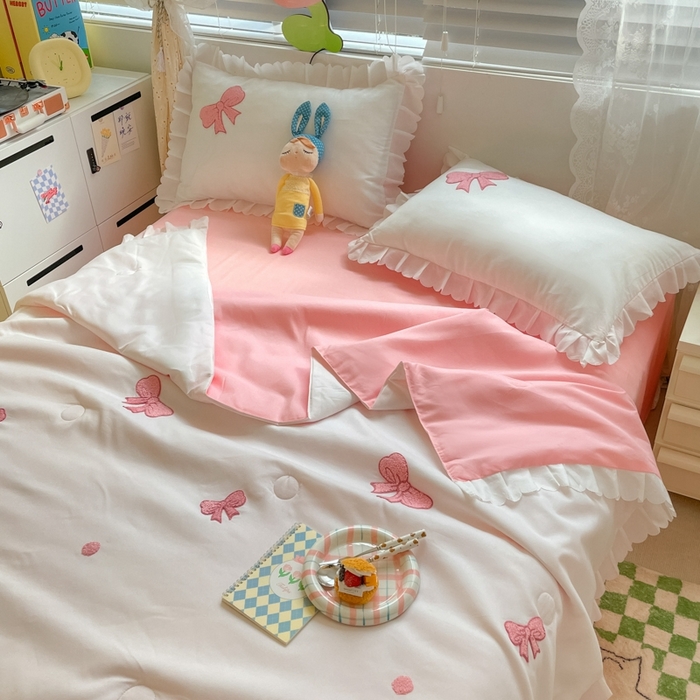 91家纺网 家纺一手货源 找家纺 （总）2023新款夏被四件套