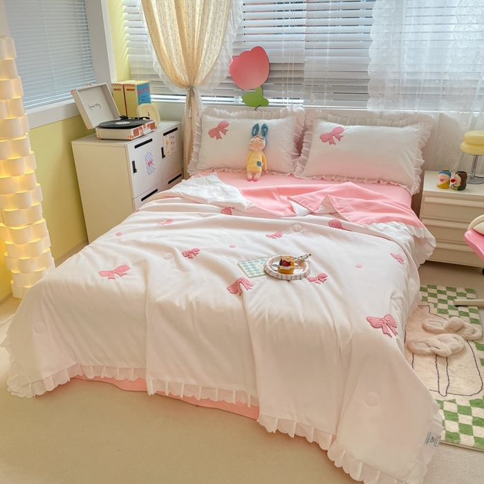 91家纺网 家纺一手货源 找家纺 （总）2023新款夏被四件套