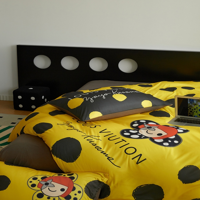 91家纺网 家纺一手货源 找家纺 （总）花沐2023新款全棉针织棉四件套