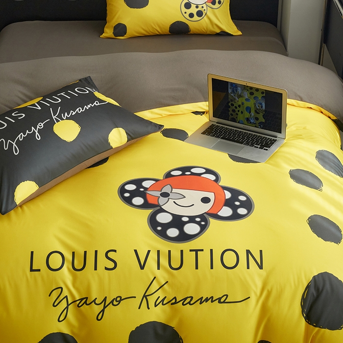 91家纺网 家纺一手货源 找家纺 （总）花沐2023新款全棉针织棉四件套