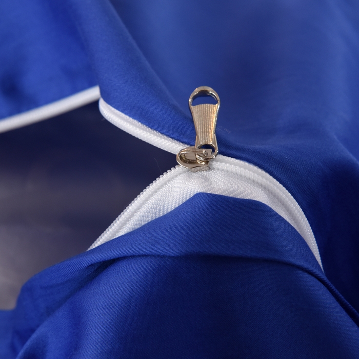 91家纺网 家纺一手货源 找家纺 爵仕2023高端60支埃及长绒棉四件套 玲珑白